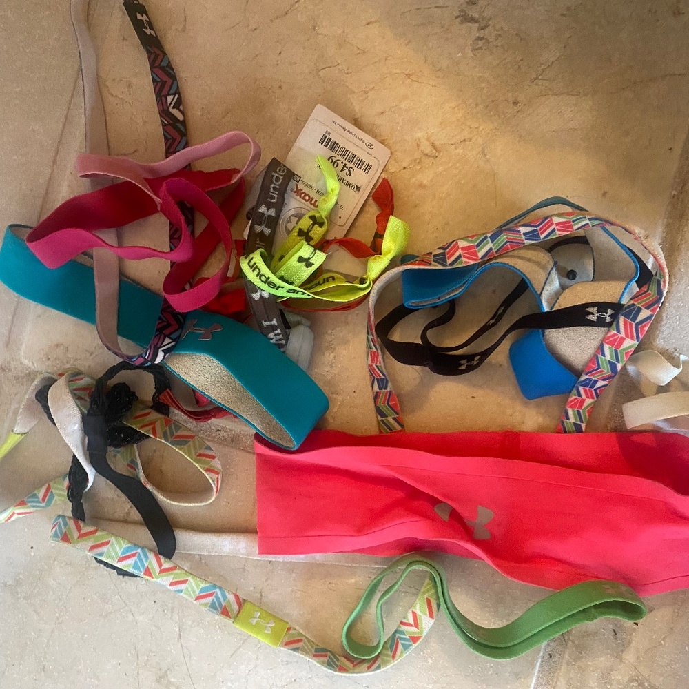 Under armour head band lot